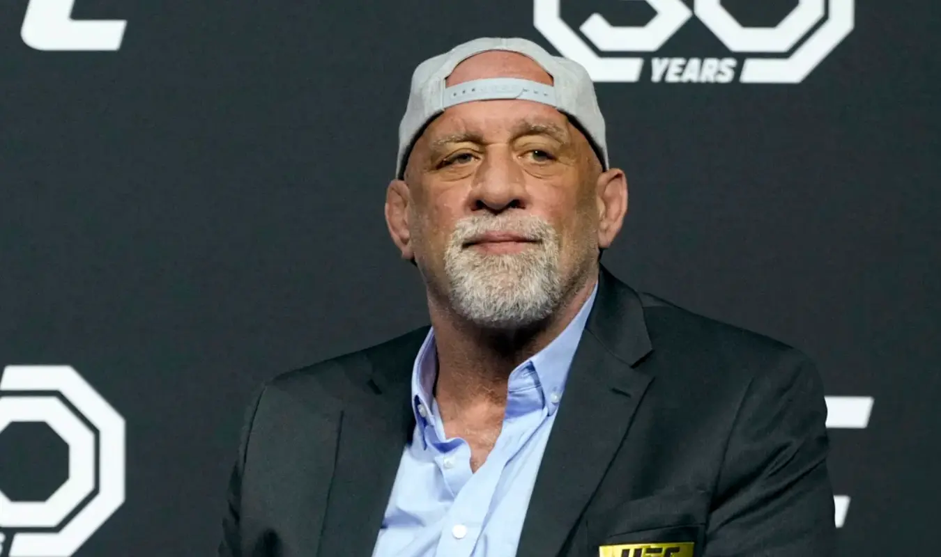 Mark Coleman during a press-conference