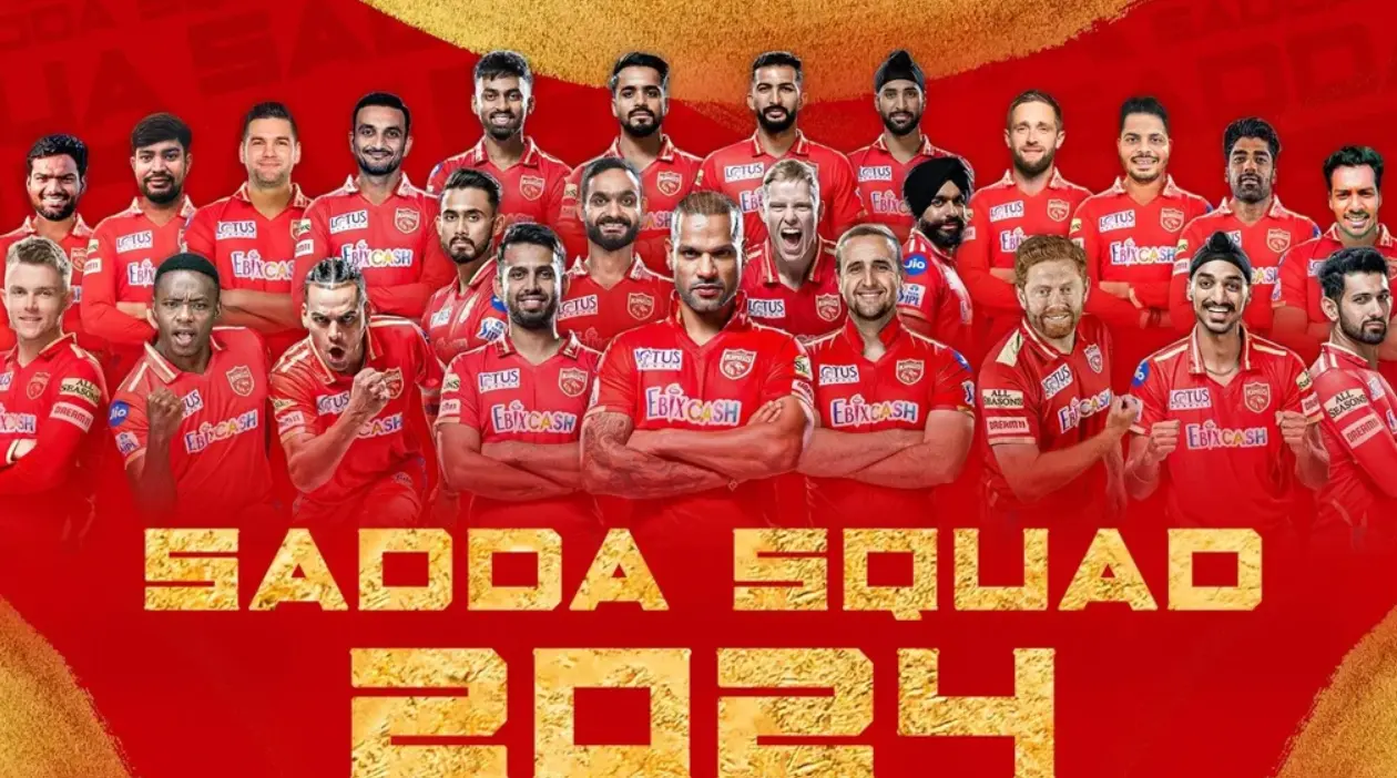 Punjab Kings IPL 2024: Full Squad| Players List| Retained And Released Players List Punjab Kings IPL 2024 full squad