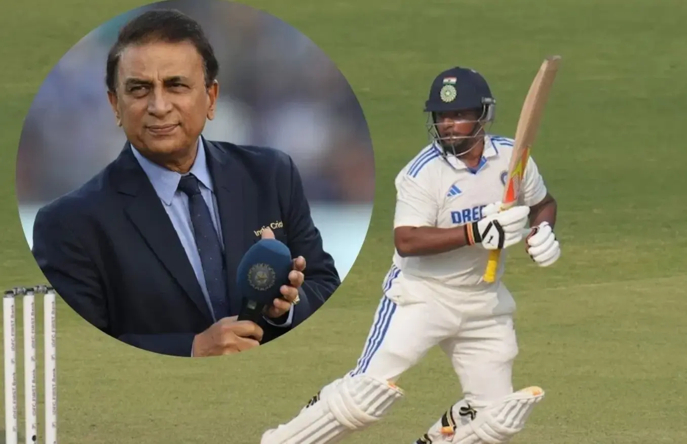 Sarfaraz Khan Said “Sorry” To Sunil Gavaskar, But Why? Sarfaraz Khan and Sunil Gavaskar
