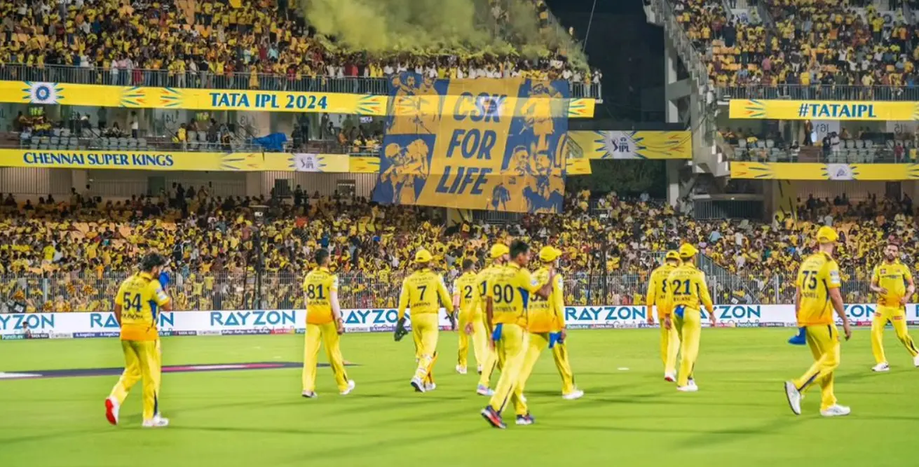 IPL 2024 46th Match CSK vs SRH: Match Results| Award Winners| Player Of The Match| Records| Scorecard CSK vs SRH: Chennai Super Kings team entering the ground