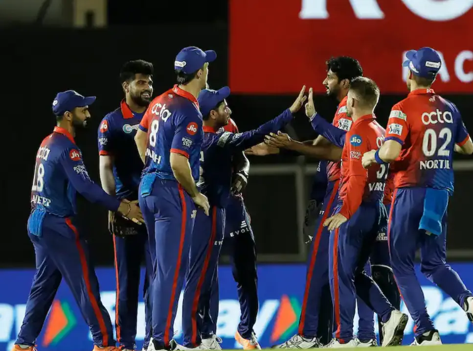IPL 2024 35th Match DC vs SRH: Weather Forecast And Pitch Report DC vs SRH: Delhi Capitals team celebrating the wicket