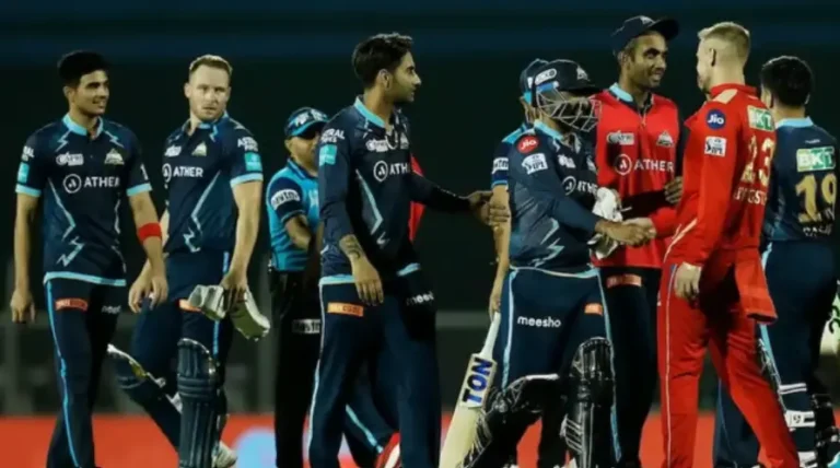 GT vs PBKS: Gujarat Titans and Punjab Kings players post-match