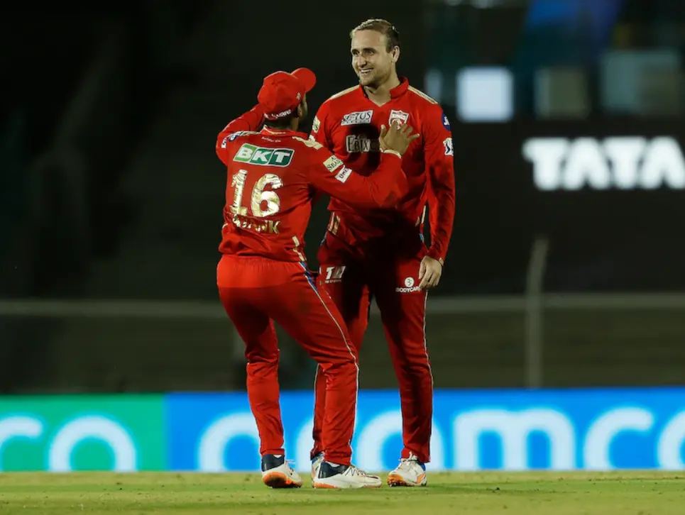 CSK vs PBKS: Liam Livingstone during fielding in Punjab Kings