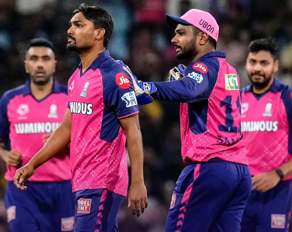 IPL 2024 44th Match LSG vs RR: Match Results| Award Winners| Player Of The Match| Records| Scorecard LSG vs RR: RR players cheering up Sandeep Sharma after wicket