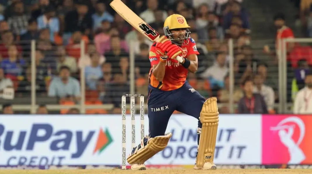 IPL 2024 17th Match GT vs PBKS: Match Results| Award Winners| Player Of The Match| Records| Scorecard GT vs PBKS: Shashank Singh while playing a shot