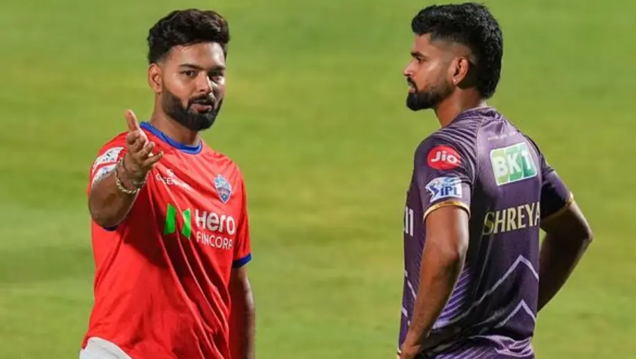 IPL 2024 47th Match KKR vs DC: Weather Forecast And Pitch Report KKR vs DC: Shreyas Iyer with Rishabh Pant before match