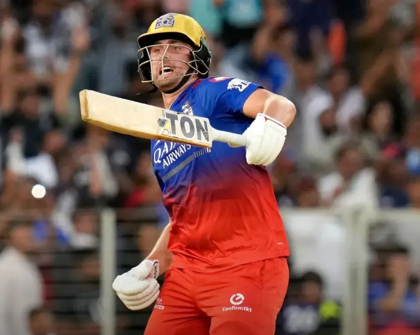 IPL 2024 45th Match GT vs RCB: Match Results| Award Winners| Player Of The Match| Records| Scorecard GT vs RCB: Will Jacks celebrating after win