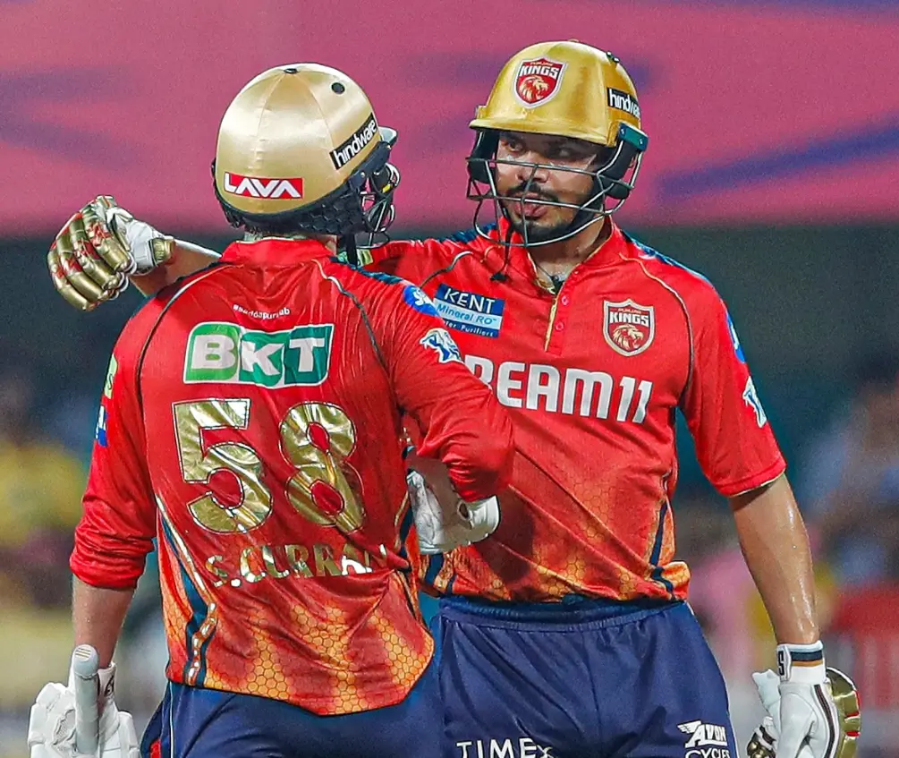 IPL 2024 65th Match RR vs PBKS: Match Results| Award Winners| Player Of The Match| Records| Scorecard RR vs PBKS: Sam Curran and Ashutosh Sharma after victory