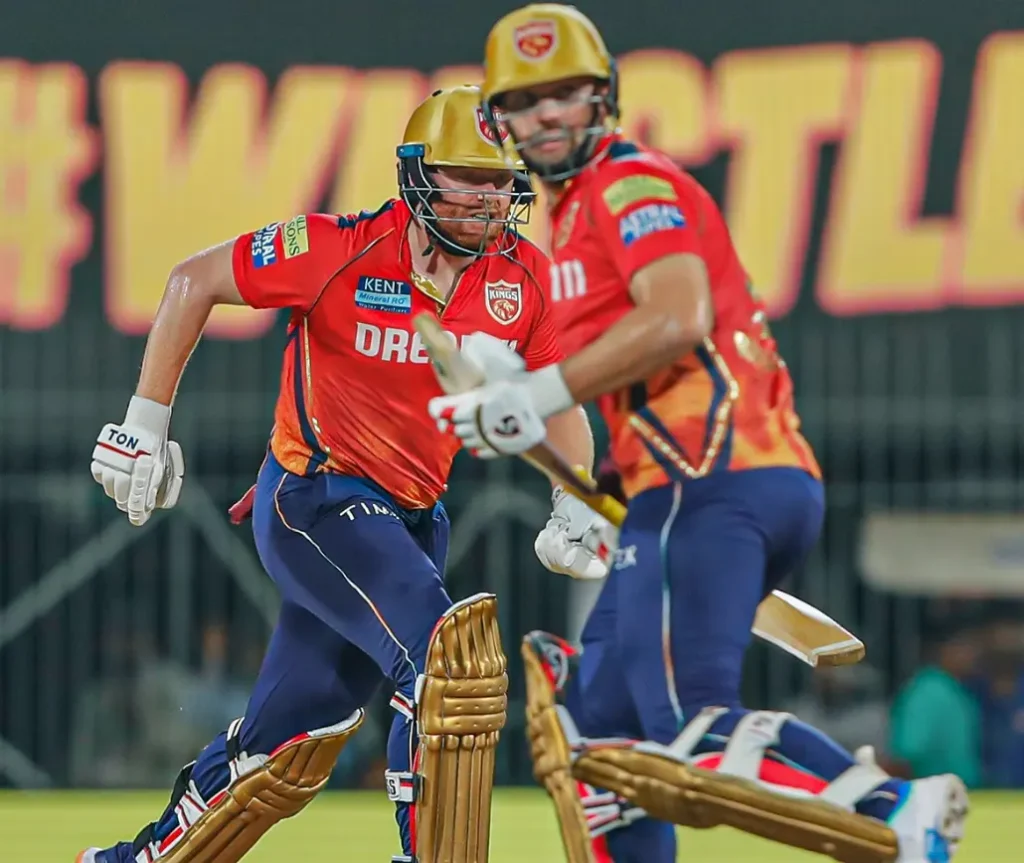 CSK vs PBKS: Jonny Bairstow and Rilee Rossouw exchanging strikes