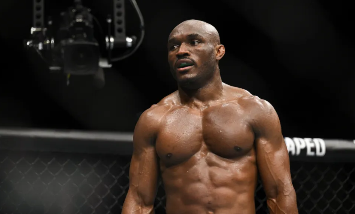 Kamaru Usman Hits Back At Conor McGregor For His Controversial Remarks Kamaru Usman inside the Octagon