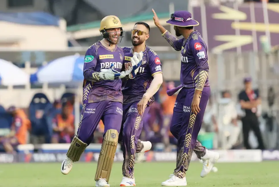 IPL 2024 70th Match RR vs KKR: Weather Forecast And Pitch Report RR vs KKR: Phil Salt and KKR teammates