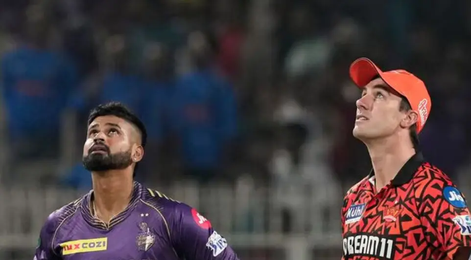 IPL 2024 Qualifier 1 KKR vs SRH: Weather Forecast And Pitch Report KKR vs SRH: Shreyas Iyer with Pat Cummins during toss