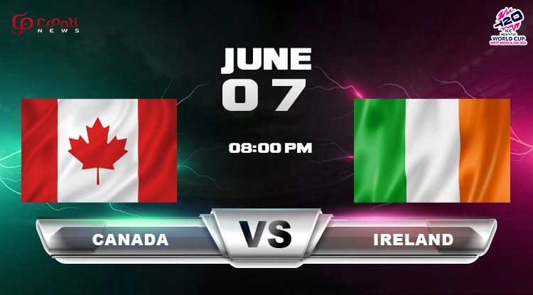 Canada vs Ireland 13th T20 World Cup Match Prediction 2024: Team Preview, Dream 11 Prediction, Pitch Report, and Playing 11 Canada vs Ireland T20 World Cup Match Prediction