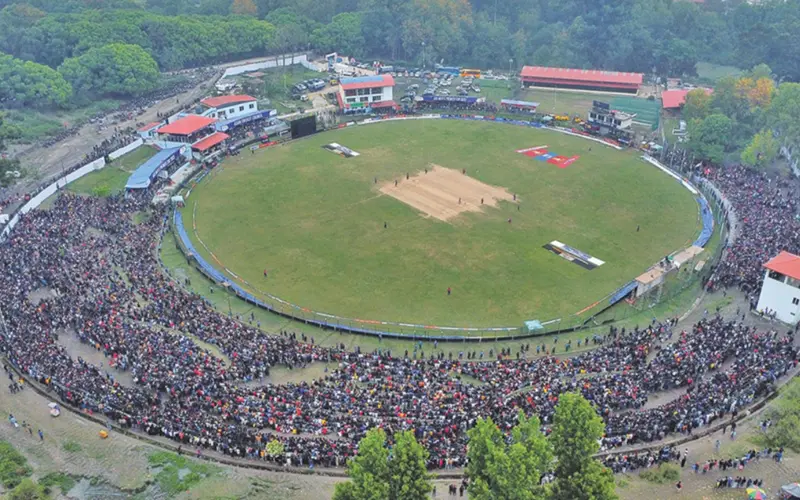 image of nepal cricket ground