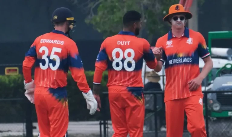 Netherlands players during a match