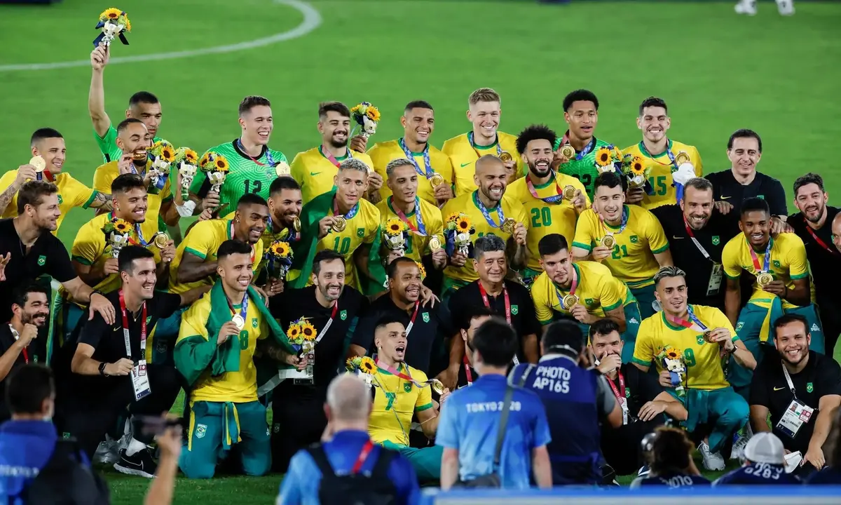 Remember All the Nations That Have Won a Gold Medal In The Olympics Football Competition. Brazil won Gold in Tokyo Olympic