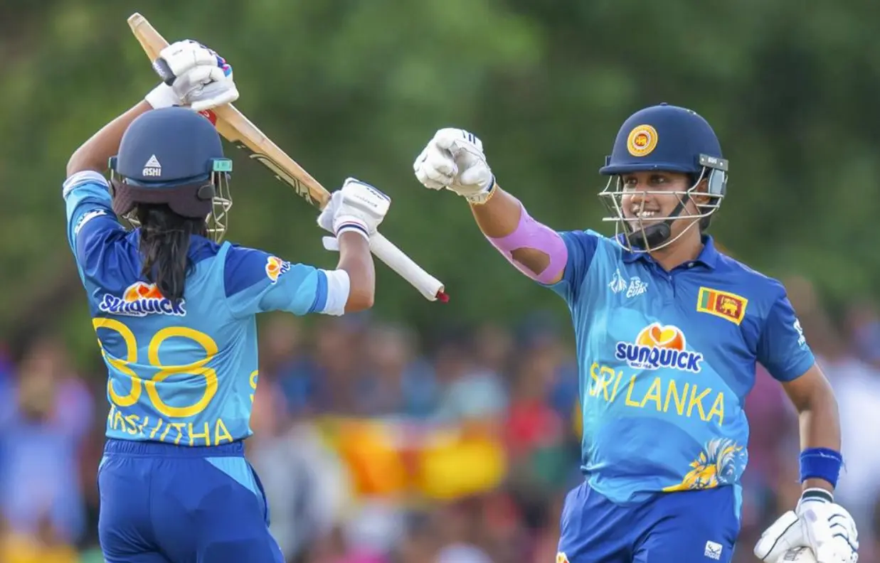 India vs Sri Lanka Women’s Asia Cup 2024 Final: Match Results| Scorecard| POTM| Award Winners Sri Lanka's Chamari Athapathtu and Harshita Madavi