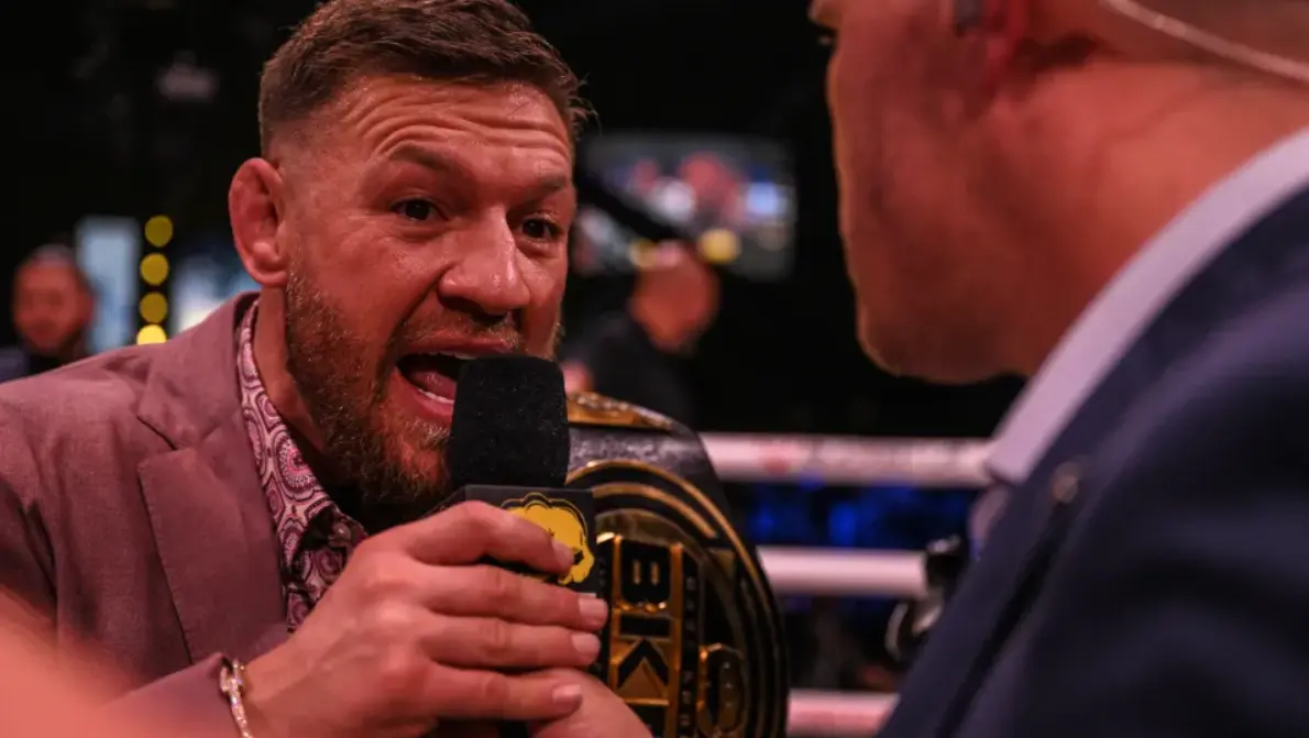 “I’d slap him” Conor McGregor’s Predicted Ilia Topuria’s BKFC Fight Crossover With Him Conor McGregor during BKFC event