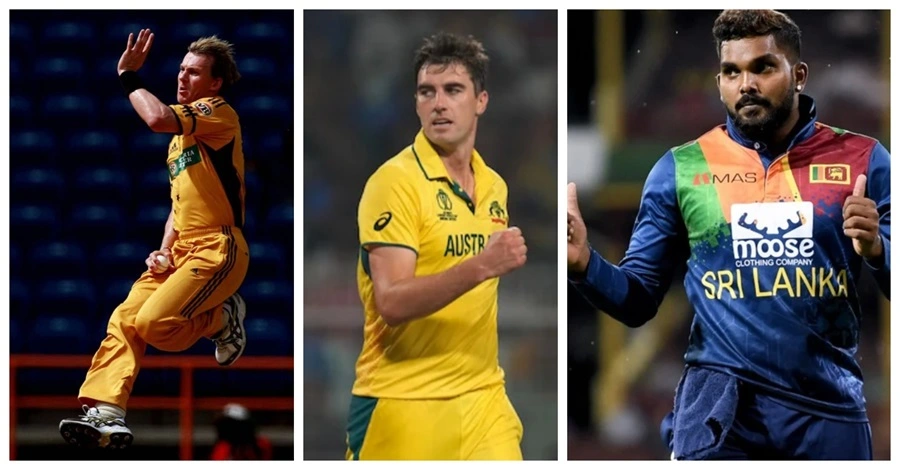Players Who Took Hat-Tricks In The T20 World Cup(2007-2024) Brett Lee, pat Cummins, and Hasaranga are in the list of T20 World Cup Hattricks takers