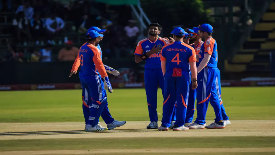 India vs Zimbabwe 4th T20I: Weather Forecast And Pitch Report Indian Cricket player during a T20I match