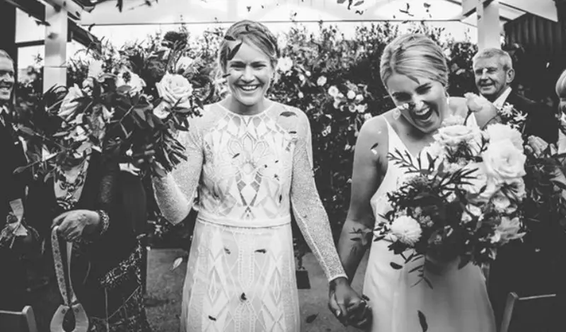 Maddy Green and Liz Perry