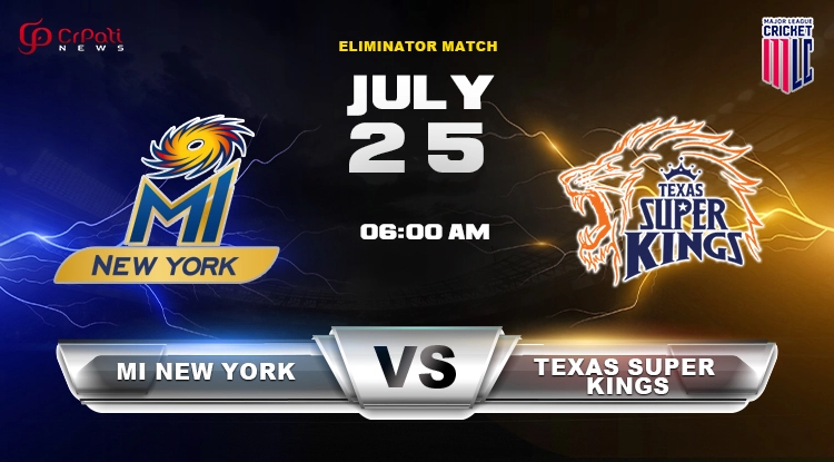 TEX vs MINY Eliminator MLC 2024 Match Prediction: Texas Super Kings vs MI New York, Key Players, Pitch Report, Dream 11 Prediction And Playing 11 TEX vs MINY Eliminator Match Prediction