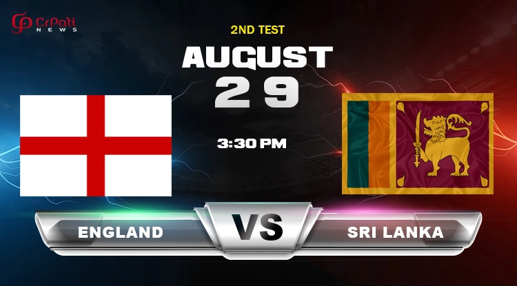 ENG vs SL 2nd Test Match Prediction 2024: England vs Sri Lanka Team Preview, Pitch Report, and Playing 11 England vs Sri Lanka 2nd Test Match. ENG vs SL 2nd Test Match