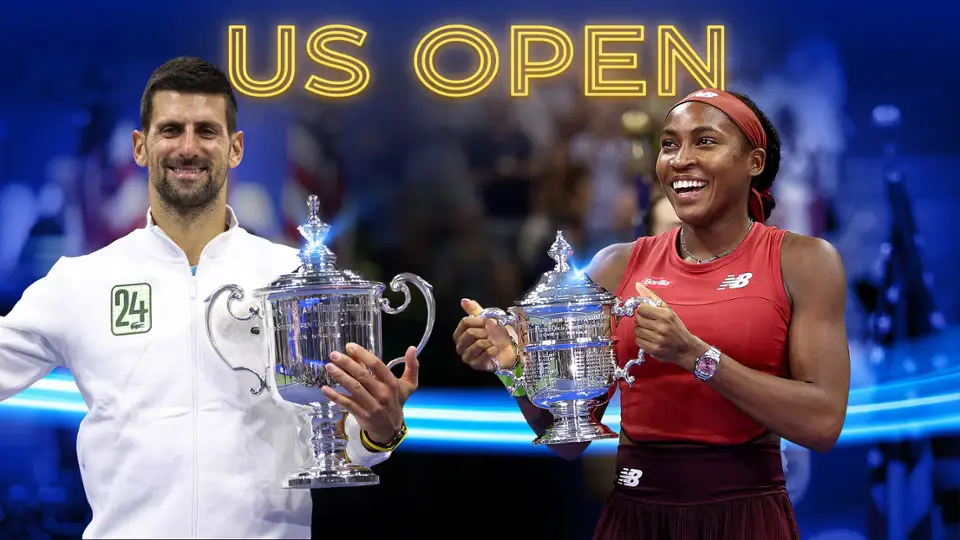 Djokovic and Coco current US Open Winner