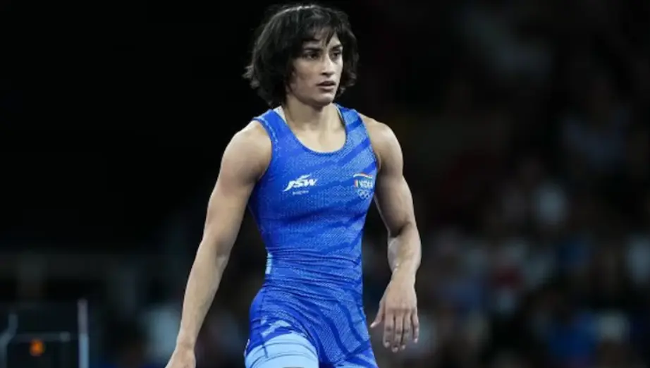 It’s Heartbreaking And Official! Vinesh Phogat Disqualified From Paris Olympics 2024 Vinesh Phogat during her match