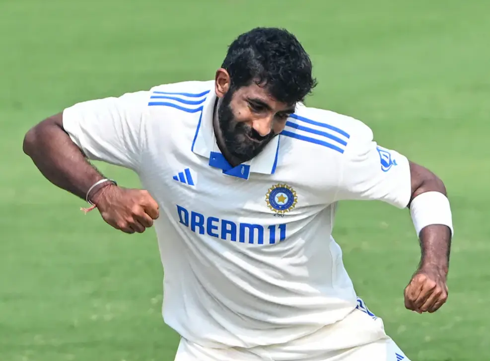 Jasprit Bumrah during test match