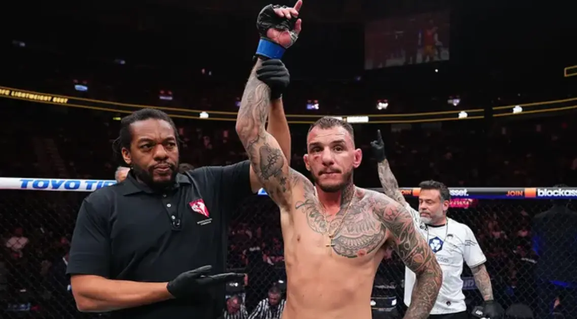 “I’m a huge fan of Dustin Poirier”, Renato Moicano Huge Praise For His Teammate Renato Moicano after a win