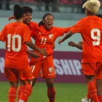 Indian Women's Football vs Pakistan Women's SAFF Match