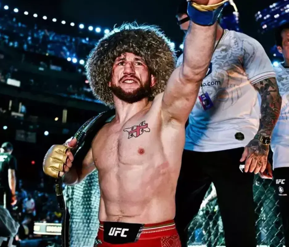 Merab Dvalishvili Rewarded 1 Million By Georgian Government After UFC Bantamweight Title Win Merab Dvalishvili after winning the UFC belt