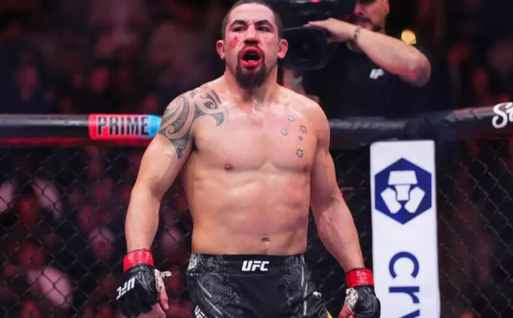 “Half a chance, he’ll kill me, but” Robert Whittaker Is Ready For Khamzat Chimaev Robert Whittaker during his fight