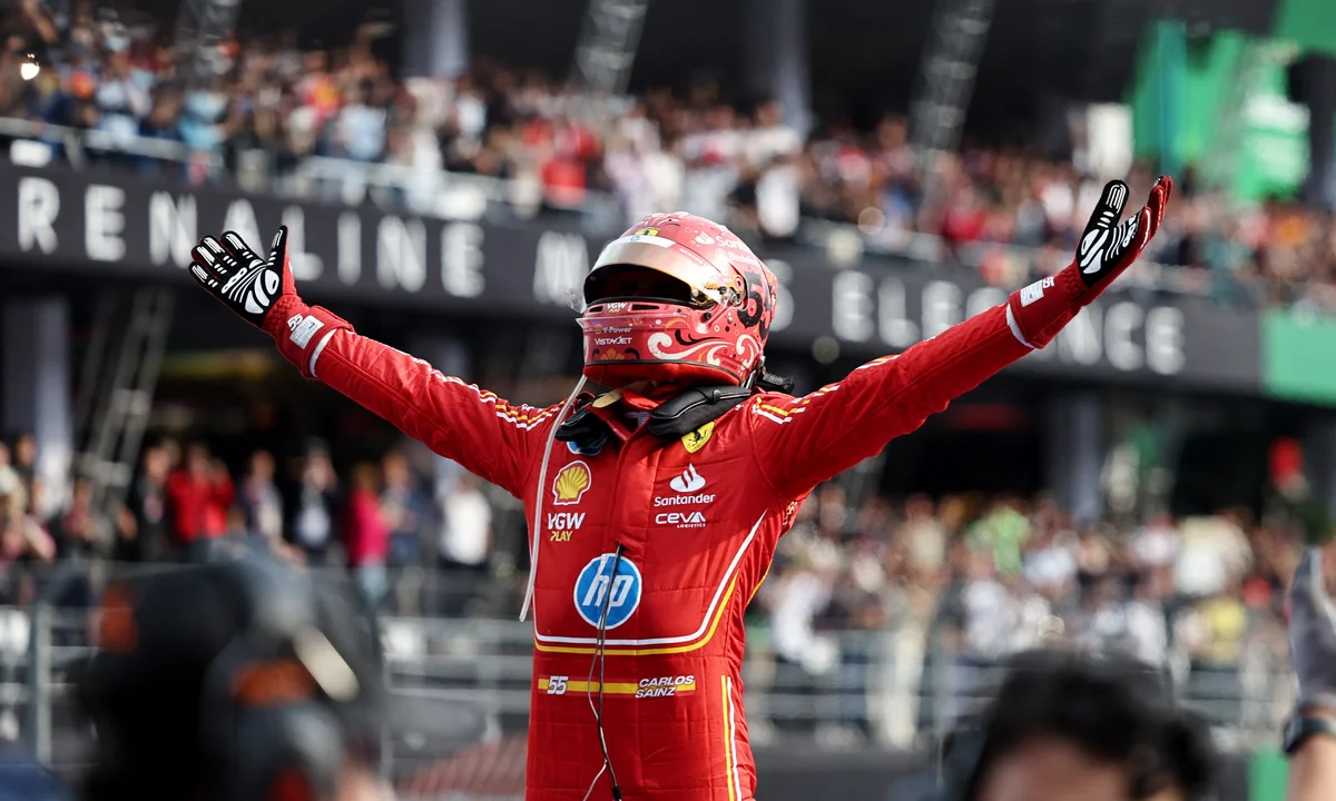 Carlos Sainz Won F1 Mexico GP