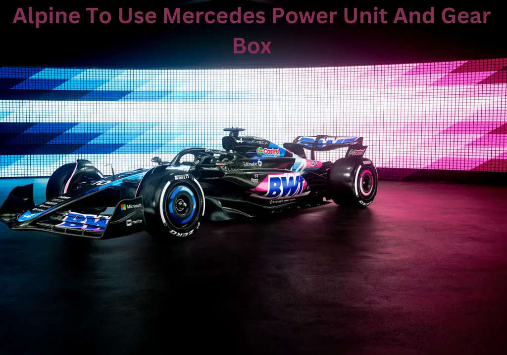 Alpine To Use Mercedes Power Unit