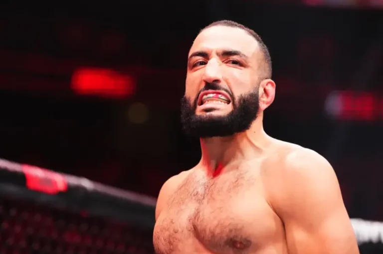 Belal Muhammad during his fight