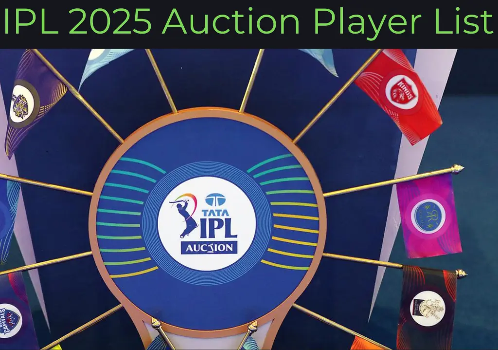 IPL 2025 Auction Player List