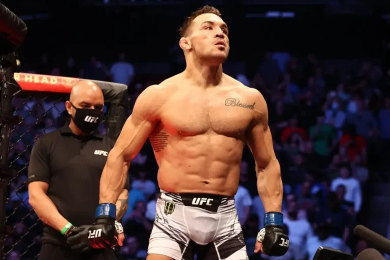 Michael Chandler before his fight