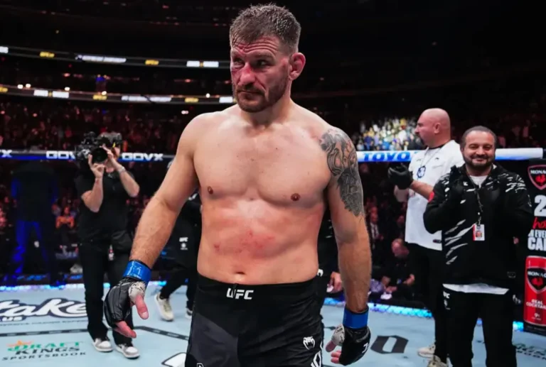 Stipe Miocic after his fight