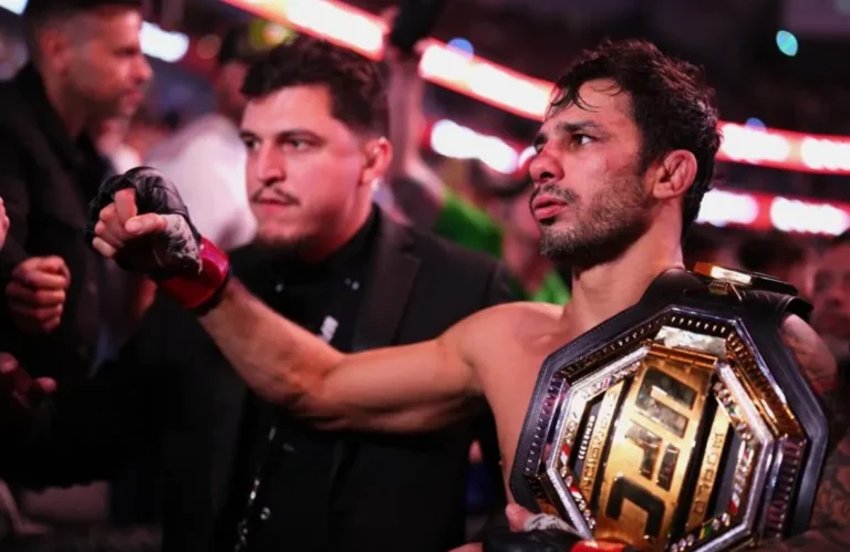 Alexandre Pantoja after his fight