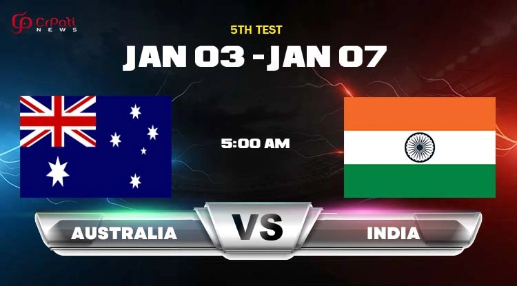 AUS vs IND 5th Test Match Prediction
