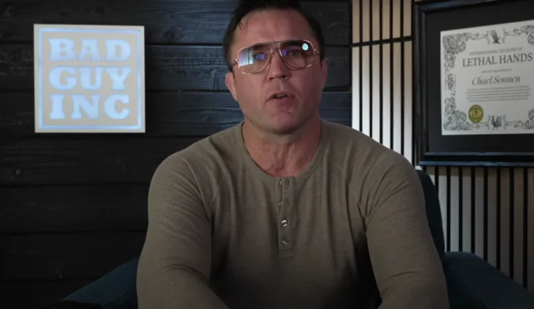 Chael Sonnen in a YouTube video