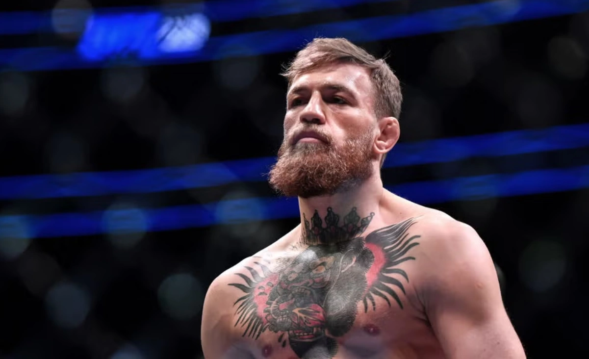 Conor McGregor during his fight