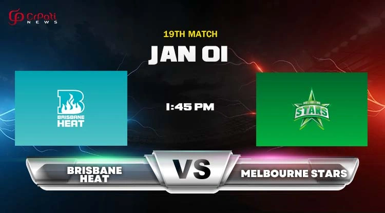 HEA vs STA Dream11 Prediction 2025: Brisbane Heat vs Melbourne Stars 19th Big Bash Match Preview, Head To Head, Pitch Report, and Playing 11 HEA vs STA Dream11 Prediction