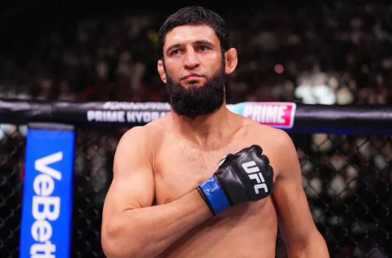 Khamzat Chimaev before his fight