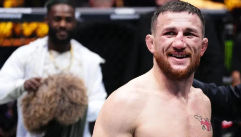 Merab Dvalishvili during his fight