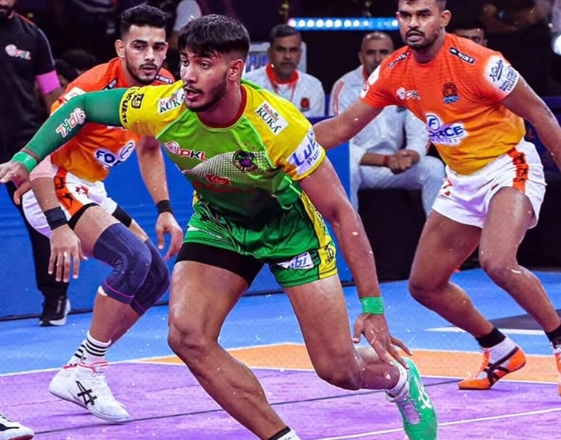 Patna Pirates' Devank Dalal during a match