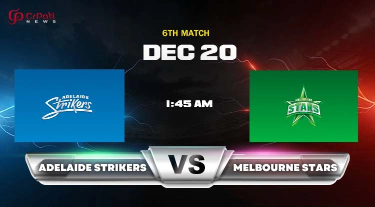 STR vs STA Dream11 Prediction 2024: Adelaide Strikers vs Melbourne Stars 6th Big Bash Match Preview, Head To Head, Pitch Report, and Playing 11 STA vs STR Dream11 Match Prediction
