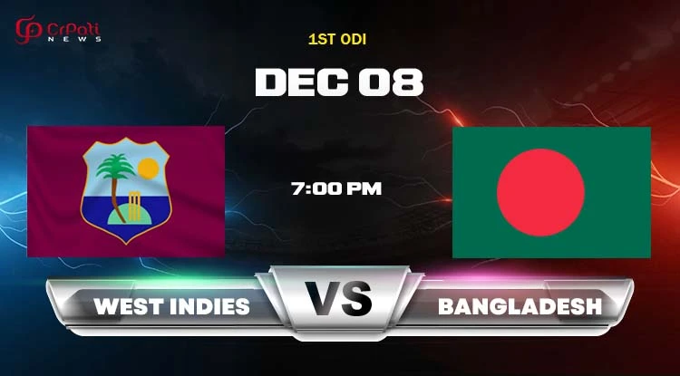 West Indies vs Bangladesh 1st ODI Match Prediction, Playing 11, Pitch Report, Injury News and Dream 11 Picks West Indies vs Bangladesh 1st ODI